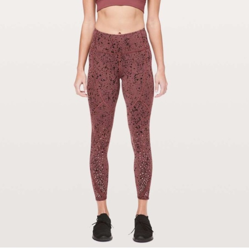 Soulcycle x lululemon to the beat reflective tights
